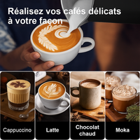 Thumbnail for Fonction mousseur de lait chaud et froid