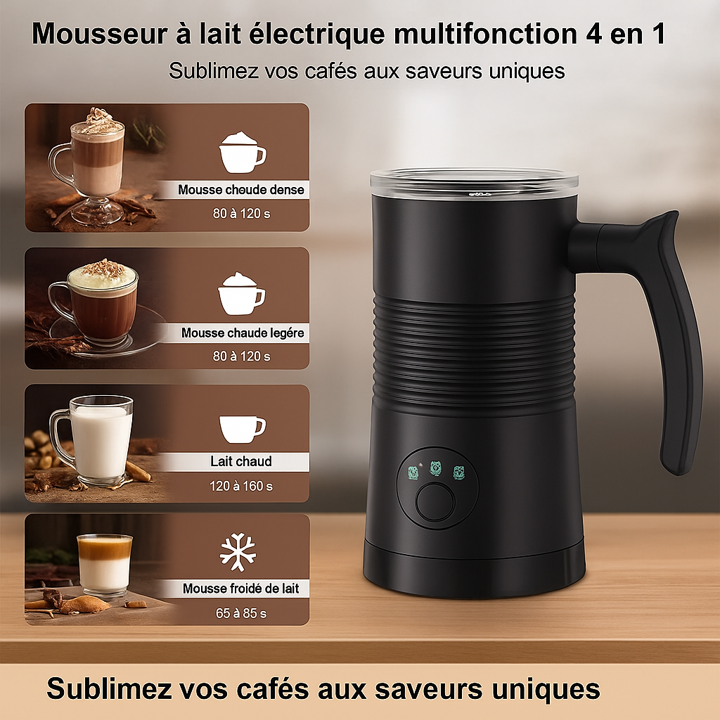 Instruction mousseur de lait 
