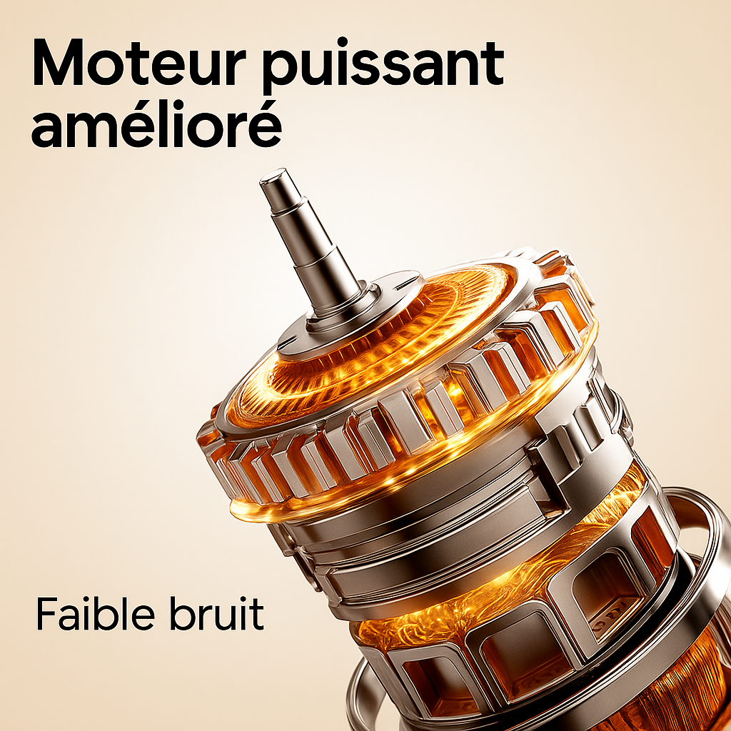 Mousseur a lait moteur puissant