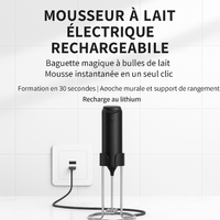 Thumbnail for  Mousseur a lait rechargeable