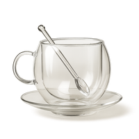 Thumbnail for tasse à cappuccino double paroi,