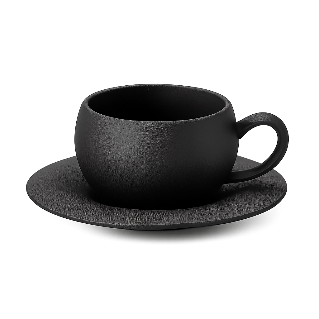Tasse Cappuccino en Pierre Noire