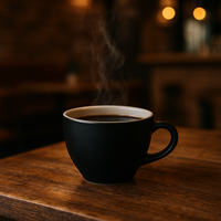 Thumbnail for Tasse cappuccino noire