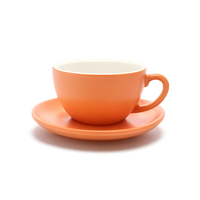 Thumbnail for Tasse a cappuccino orange