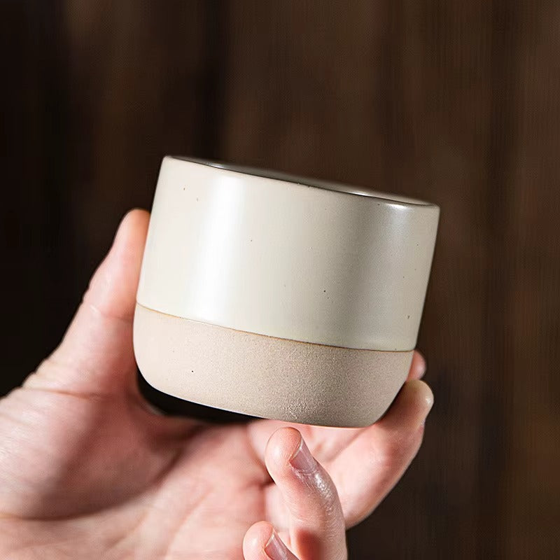 Tasse cappuccino beige