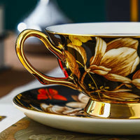 Thumbnail for Tasse en porcelaine fleur