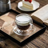 Thumbnail for tasse cappuccino double paroi,