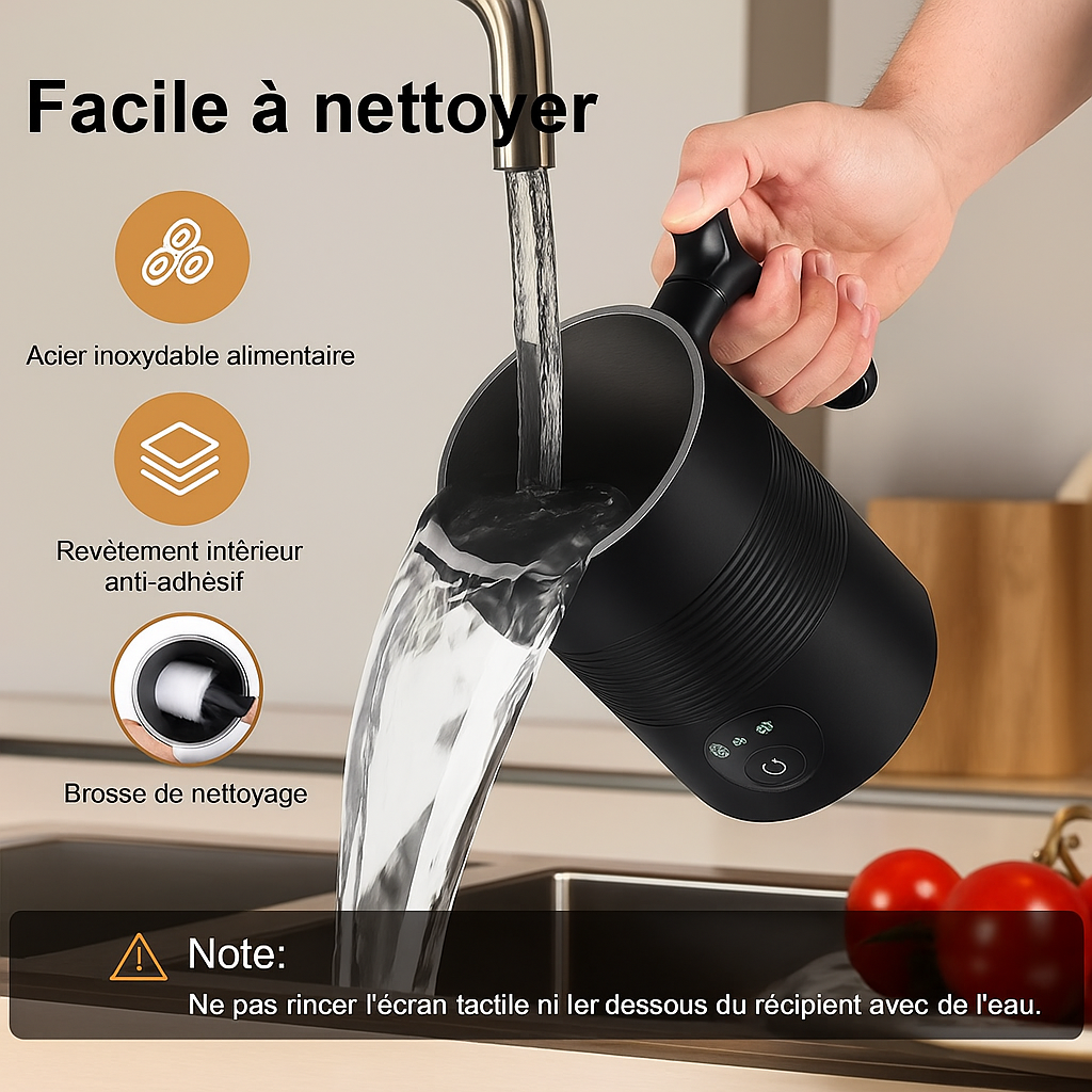netoyage mousseur a lait 