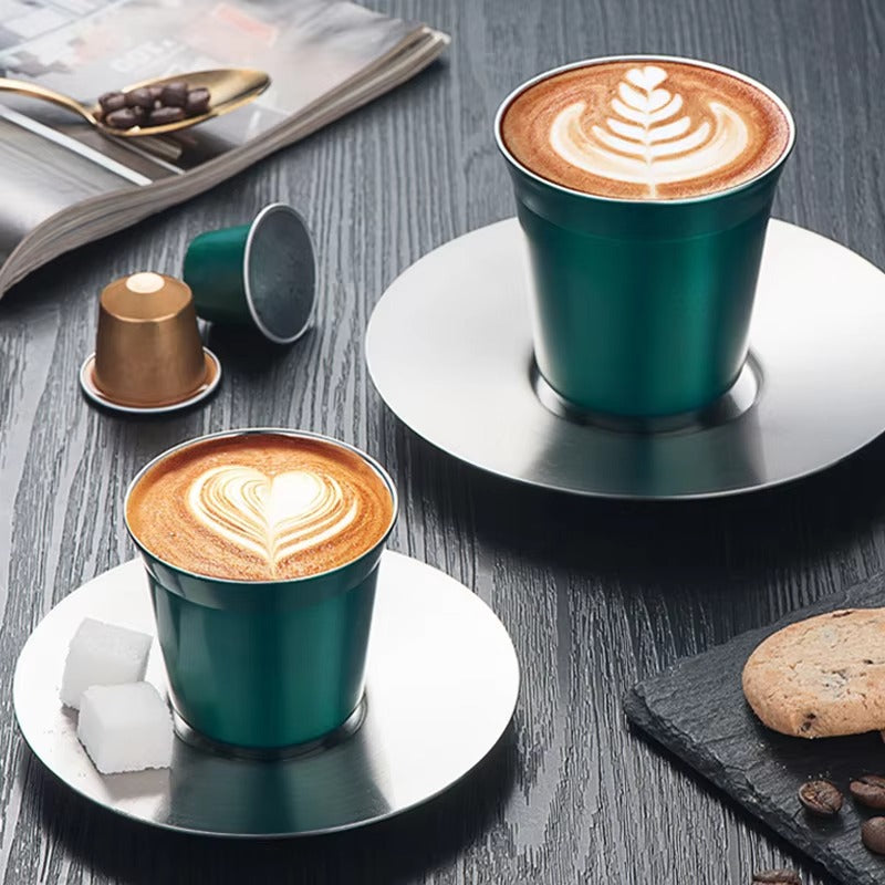 Tasse Expresso <br/> Double Paroi Inox