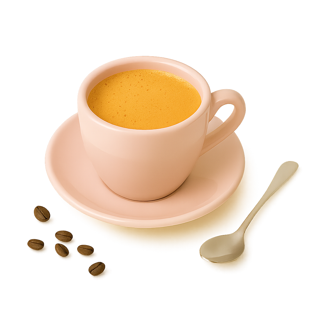 Tasse expresso rose