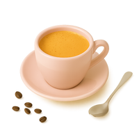 Thumbnail for Tasse expresso rose